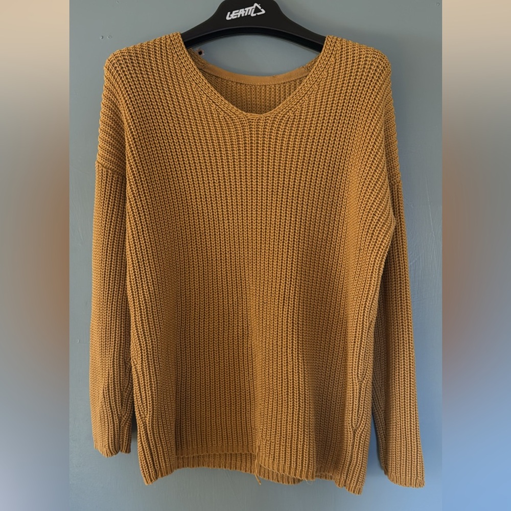 Jenni Kayne Mustard Sweater